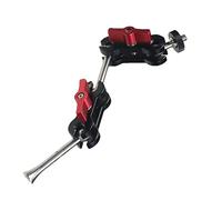 NovelGoal Supporto per fotocamera 360 girevole a doppia testa a sfera adattatore per montaggio per scarpe con braccio magico da 1/4" vite accessori per fotocamera portatile (tipo 7)