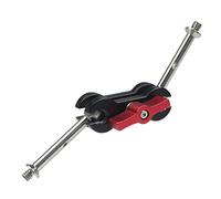 NovelGoal Supporto per fotocamera 360 girevole doppia testa a sfera adattatore per montaggio scarpa braccio magico vite 1/4 "accessori per fotocamera portatile (tipo 5)