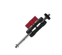 NovelGoal Supporto per fotocamera 360 girevole doppia testa a sfera adattatore per montaggio scarpa braccio magico vite 1/4 "accessori per fotocamera portatile (tipo 1)