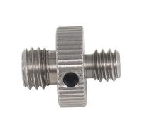 NovelGoal Vite per fotocamere da 1/4 '' a M6 M8 M10 pollici maschio a maschio adattatore per treppiede a sgancio rapido per specchietti retrovisori DSLR moto (1 pezzo, 1 4 a M8)