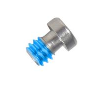 NovelGoal Viti a sgancio rapido 1/4-20 viti filettate per fotocamere per piastre a sgancio rapido in acciaio inossidabile esagono incassato bullone a testa tonda accessori fotografici (1 pezzo, tipo