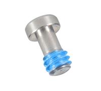 NovelGoal Viti a sgancio rapido 1/4-20 viti filettate per fotocamere per piastre a sgancio rapido in acciaio inossidabile esagono incassato bullone a testa tonda accessori fotografici (1 pezzo, tipo