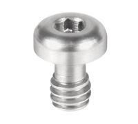 NovelGoal Viti a sgancio rapido in acciaio inox da 1/4 da 4,0 mm con attacco opposto da 1/4-20 x 10 mm per fotocamera DSLR Sport Camera per piastra a sgancio rapido gabbia coniglio