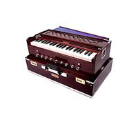 Novelika Professional Harmonium Bina n. 17 Dx. Armonio musicale portatile indiano fatto a mano Pro Harmonium