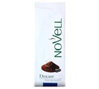 NOVELL - Caffè Macinato Naturale 100% Arabica 250 g | Caffè Decaffeinato Premium Gourmet | Con Valvola Unidirezionale | Miscela Arabica per Espresso, Moka e Filtro