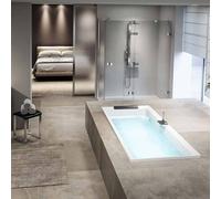 Novellini - Guscio Vasca Incasso DIVINA 35 senza telaio con Colonna di Scarico