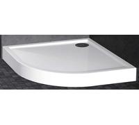 Novellini Victory Piatto Doccia Alto Dimensione 90x90 Altezza 11,5 cm Colore Bianco Montaggio Angolo Forma Semicircolare Curvo Installazione Appoggio Pavimento Superficie Liscia Materiale Acrilico