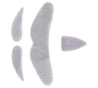 Novelty Authesive False Bustache e Sopracciglia per le Forniture per Feste di Costume - Applicazione Facile e Rimozione Eventi di Halloween, Carnival Ed Eventi Travestimento