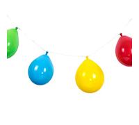 Novelty balstrlht Ghirlanda Luminosa LED Pallone - Balloon String Lights plastica Multicolore 17 x 37.5 cm