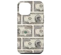 Novelty Money Pattern Million Dollar Bill Cash Design Custodia per iPhone 12 Pro Max
