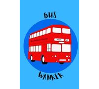NOVELTY NOTEBOOK "Bus Wanker" there's always one in the office - silly joke gift ideas 100 lined pages 6x9" secret Santa