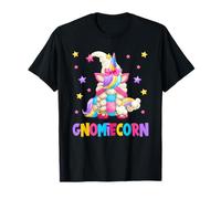 Novelty Unicorn Stuff for Teacher Gnomiecorn with Cute GNOME Maglietta