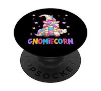 Novelty Unicorn Stuff For Teacher Gnomiecorn With Cute Gnome PopSockets PopGrip Adesivo