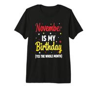 Novembre è Il Mio Vestito di Compleanno Maglietta Premium