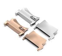 NovemFoal 2 paia di connettori per cinturino in metallo compatibili con Oppo Watch X2/Oneplus Watch 3, accessori per cinturino in acciaio inox