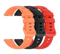 NovemFoal Cinturino di ricambio da 16 mm compatibile con Radley Series 21/Sekonda Connect Smart Watch 40 mm, cinturino sportivo morbido in silicone da 16 mm, One Size, Silicone, Non pietra preziosa