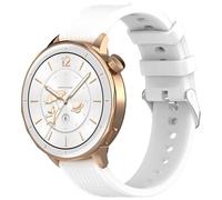 NovemFoal Cinturino di ricambio in silicone compatibile con OnePlus Watch 3 43 mm/Xiaomi Watch S4 41 mm, cinturini sportivi morbidi per cinturini da 18 mm, Misura unica, Silicone, Nessuna pietra