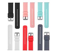 NovemFoal Cinturino in silicone compatibile con COROS Pace 4/Pace 3/PACE Pro/APEX 4 42 mm/APEX 2 Pro, cinturino sportivo morbido di ricambio, cinturino regolabile per uomo e donna