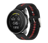NovemFoal Cinturino per orologio in silicone colorato compatibile con SUUNTO RUN, cinturino sportivo traspirante per corsa e fitness, Misura unica, Silicone, Nessuna pietra preziosa