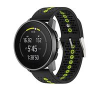 NovemFoal Cinturino per orologio in silicone colorato compatibile con SUUNTO RUN, cinturino sportivo traspirante per corsa e fitness, Misura unica, Silicone, Nessuna pietra preziosa