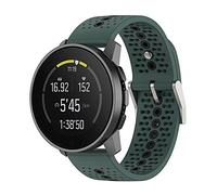 NovemFoal Cinturino per orologio in silicone colorato compatibile con SUUNTO RUN, cinturino sportivo traspirante per corsa e fitness, Misura unica, Silicone, Nessuna pietra preziosa
