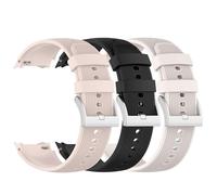 NovemFoal Confezione da 3 cinturini di ricambio compatibili con Oppo Watch X2/Oneplus Watch 3, cinturino sportivo in silicone classico, Misura unica, Silicone, Nessuna pietra preziosa