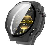 NovemFoal Custodia all-in-one con pellicola protettiva integrata compatibile con custodie Huawei Watch GT 6 Pro, copertura completa per una maggiore difesa (nero opaco)