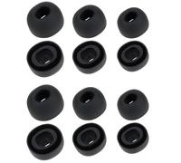 NovemFoal Tappi auricolari di ricambio compatibili con auricolari Huawei Freebuds 7i, in morbido silicone, per Freebuds 7i/6i/5i/4i, 3 misure, 6 paia (nero)