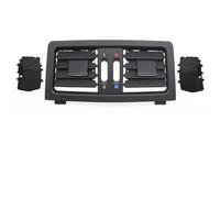 NOVEMS Bocchette Aria Condizionata per BMW Serie 5 E60 E61 Console Centrale Posteriore Dell'auto Griglia Copertura della Presa d'Aria Climatizzatore Pannello Presa d'Aria Griglia Presa Aria(Nero)