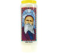 Novena vetrata: Abate Julio