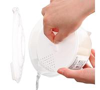 Novent Forno a microonde per Cucinare | Keeping Refresh Rice Cooker Pentola Resistente al Calore,Contenitore Multifunzionale per Alimenti per Donne, Uomini, Ragazzi, Studenti, Insegnanti, Infermieri