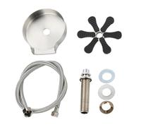 Novent Lavabicchieri automatico, lavavetri per lavello - Vassoio per tazze espresso ad alta pressione | Sciacquatore rapido con ugello a 9 fori, strumento di pulizia della tazza rotante a 360 gradi