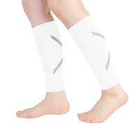 Novetec Calcetines Compresión Pantorrilla Para Hombres Mujeres (20-30 Mmhg) Soporte Para Correr Ciclismo Alivio Del Síndrome Dolor Espinilla