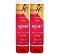 Novex - Brazilian Keratin Balsamo - Conditioner Trattamento con Cheratina e Vitamina E - per Capelli Rovinati, Secchi, Danneggiati - per una Chioma Morbida e Luminosa - Flacone 300 ml