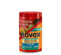 NOVEX Maschera brasiliana per capelli alla cheratina, 400 grammi, trasparente