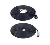 NOVFDLOP 1 Cavo Motore ed Encoder da 5 m con Kit di connettori for servomotore Serie A6 a 17 Bit