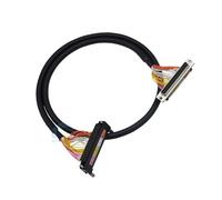 NOVFDLOP A6TBXY36 for Cavo di Collegamento terminale della Scheda di espansione del Blocco terminale Serie Q AC15TB-E AC20TB-E Modello a crimpare(1.5m)