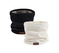 NovForth Scaldacollo Caldo e Morbido a 2 Strati in Maglia e Peluche, Sciarpa da Donna e da Uomo, Accessorio Pratica Indispensabile per Affrontare il Freddo