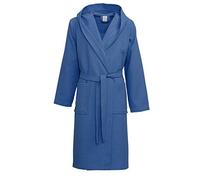 Novia Accappatoio con Cappuccio Uomo/Donna in Nido d'Ape POMPEA (S/M, Royal)