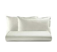 Novia - COLORFUL - Completo Letto Tinta Unita 100% cotone morbido, resistente e duraturo, comfort garantito 1 Piazza, Bianco