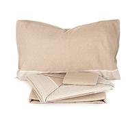 Novia Completo Lenzuola in Flanella Crono Dimensioni Varie W159 Singolo Beige