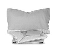 Novia Completo Lenzuola in Flanella Crono Dimensioni Varie W159 Singolo Grigio