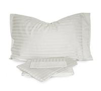 Novia Completo Lenzuola Zefiro Raso Rigato Matrimoniale T751