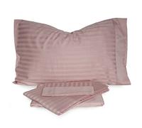 Novia Completo Lenzuola Zefiro Raso Rigato Matrimoniale T751