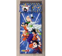 Novia - Completo Letto 1 Piazza e Mezza - Dragonball - 100% Cotone, Disney, stampa colorata, facile da lavare, confortevole e piacevole sulla pelle