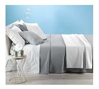 Novia COPRILETTO PRIMAVERILE ZEFIRO LETTO SINGOLO 1 PIAZZA (Grigio)