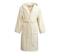 Novia Pompea accappatoio spugna unisex (S/M, Crema)