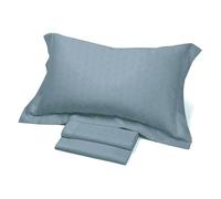 Novia: Raso Sateen completo letto 2 Piazze - AVIO - Completo letto di raso luxury, raso sateen 100% cotone, Facile da Lavare, Alta Qualità