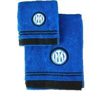 Novia Set Bagno 2 Asciugamani Grande e Piccolo Squadre Calcio Inter *01715