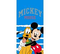 Novia - Telo Mare Disney Mickey Mouse in Spugna 100% Cotone, 70x140 cm - Morbido e Assorbente